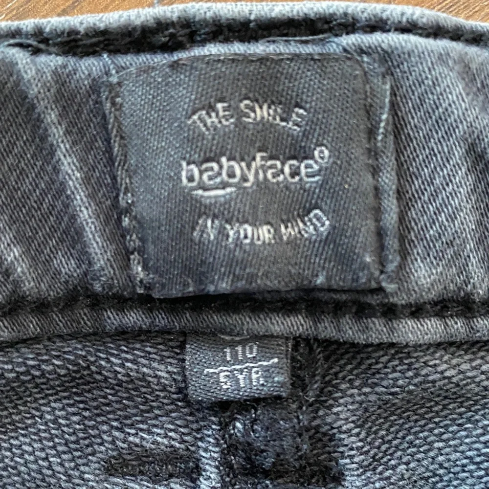 Babyface Kids Dark Wash Jeans “The Smile in Your Mind” Size 110cm 5Y